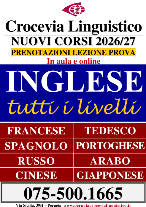 Corsi Di Inglese Perugia Crocevia Linguistico